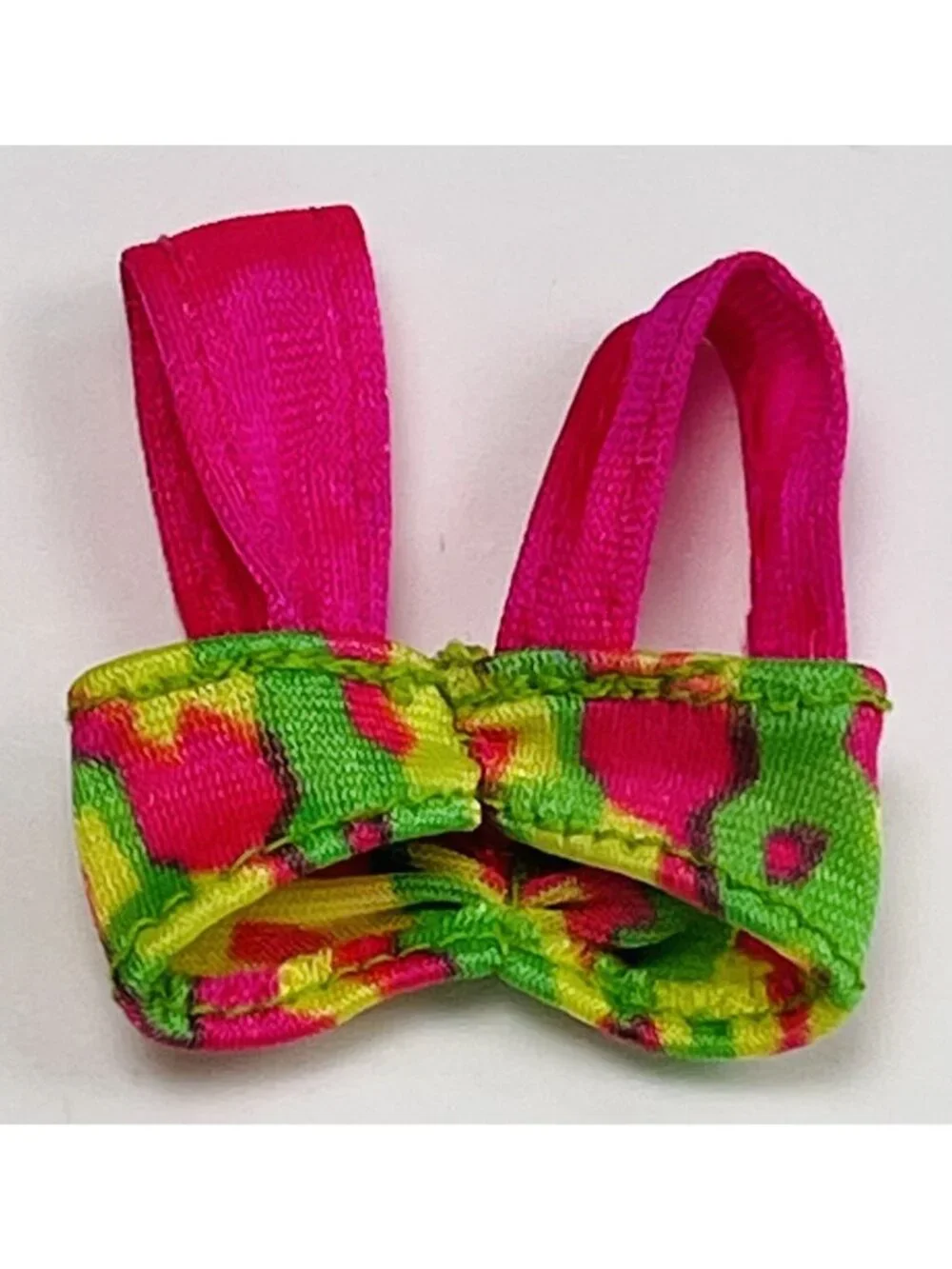 VTG 1990 MATTEL Hawaiian Fun Barbie Neon Replacement Bikini SWIM SUIT 5940 EUC